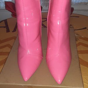 Sexy Hot Pink Boots